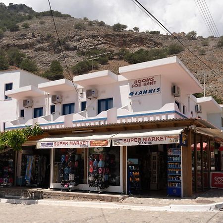 Giannis Rooms Agia Roumeli Exteriér fotografie