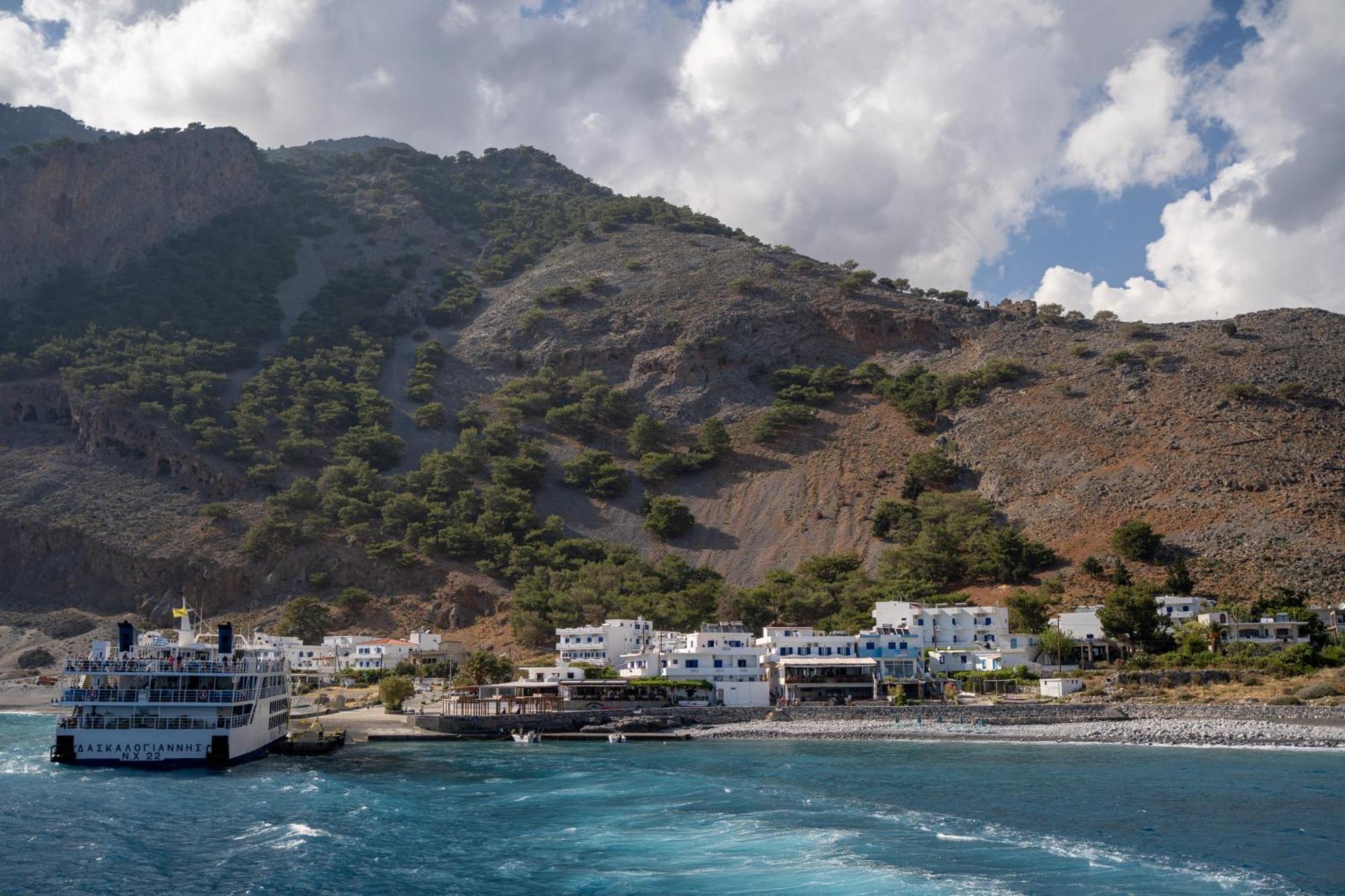 Giannis Rooms Agia Roumeli Exteriér fotografie